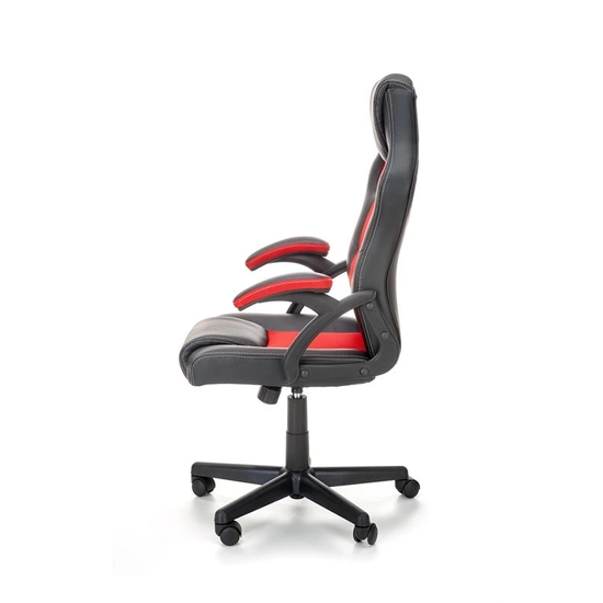 HLM-BERKEL gamer szék, fekete-piros