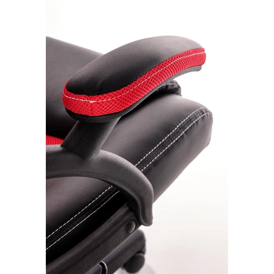 HLM-BERKEL gamer szék, fekete-piros