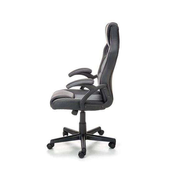 HLM-BERKEL gamer szék, fekete-szürke