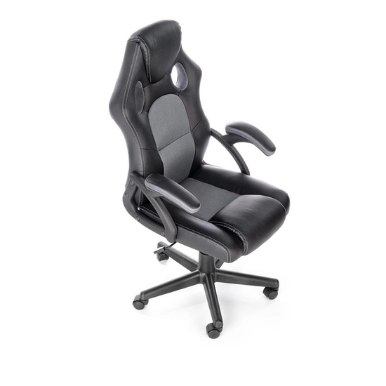 HLM-BERKEL gamer szék, fekete-szürke