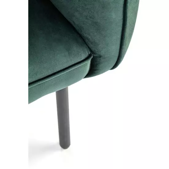 HLM-BRASIL design fotel, sötétzöld-fekete