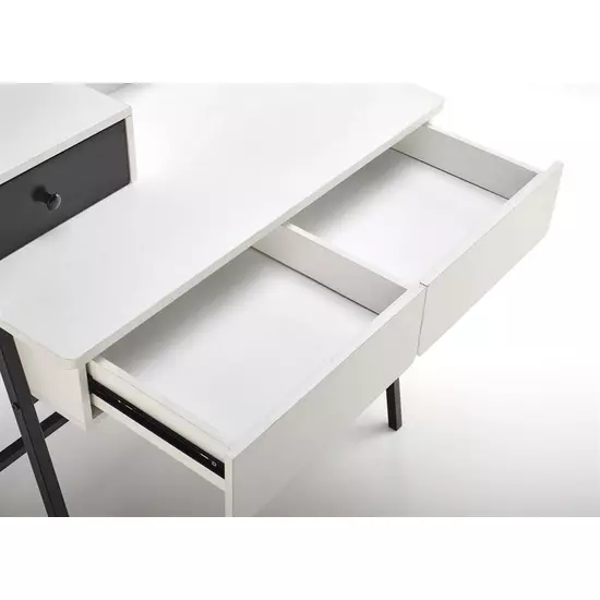 HLM-AGNES fésülködőasztal fehér-fekete