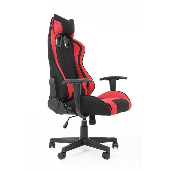 HLM-CAYMAN gamer szék, piros-fekete
