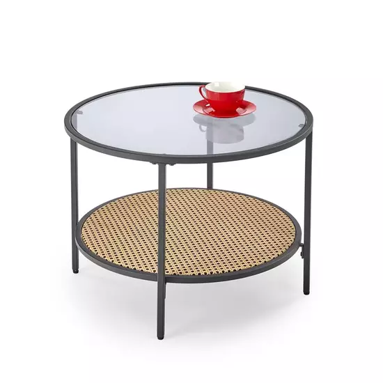 HLM-DAKOTA füstüveg dohányzóasztal