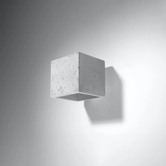 SOL-Fali lámpa QUAD beton