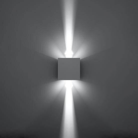 SOL-Fali lámpa LUCA fehér LED IP54