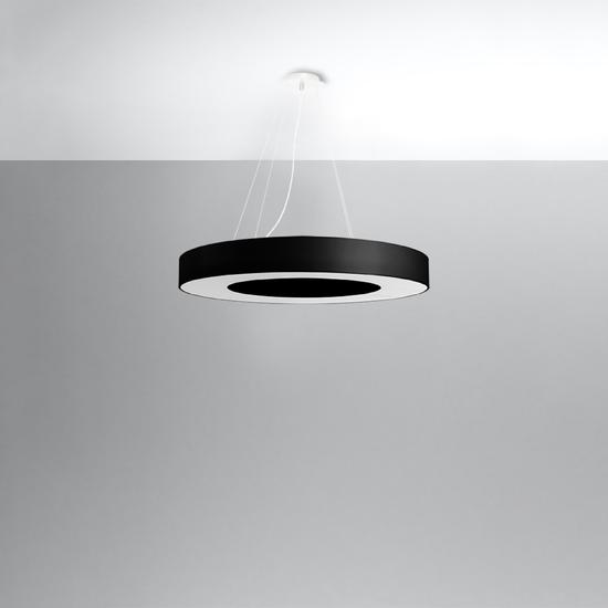 SOL-Csillár SATURNO SLIM 70 fekete
