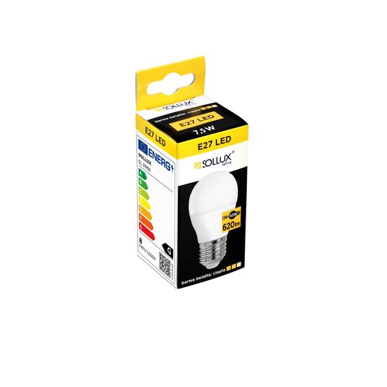 SOL-LED izzó E27 3000K 7,5W 620lm