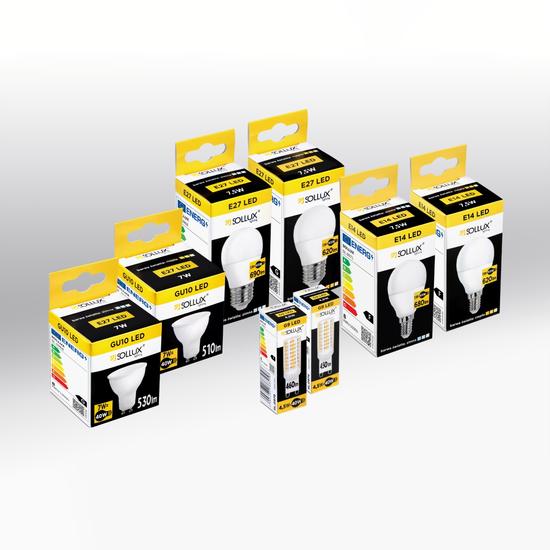 SOL-LED izzó G9 3000K 4,5W 450lm