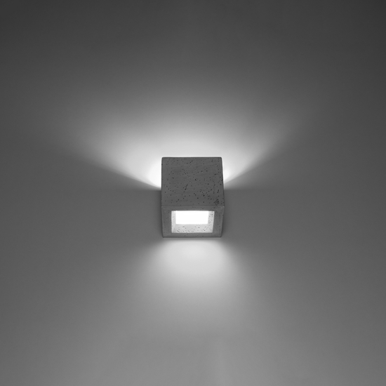 SOL-Fali lámpa LEO beton