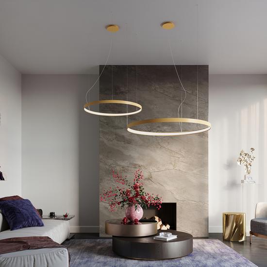 SOL-Csillár RIO 55 arany LED 3000K