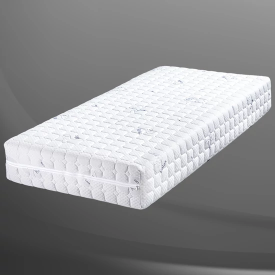 DIN-Skyla ortopéd táskarúgós matrac 7 zónás latex réteggel 200x200