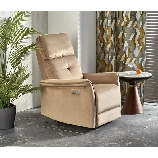 HLM-Aladin elektromos relax fotel bézs