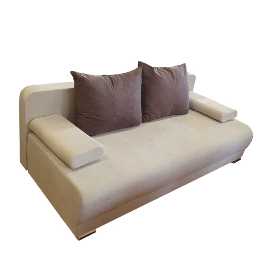Zion bézs-barna kanapéágy
