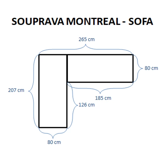 MONTREAL exkluzív polyrattan bútor garnitúra - antracit/szürke 