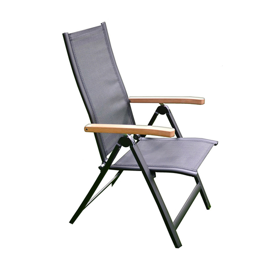 ANGELA ZWC-63 fém állítható kerti szék