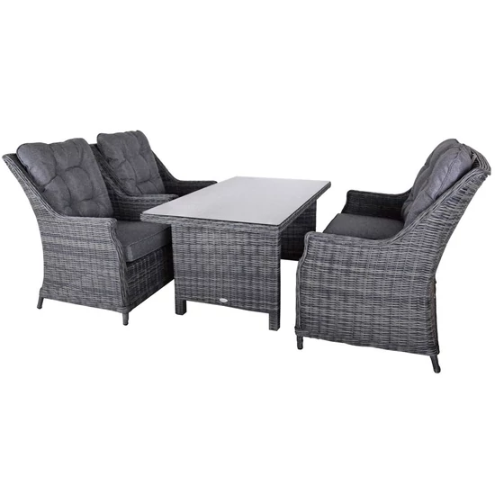 ROJAPLAST NEW YORK DINING MŰRATTAN KERTI BÚTOR GARNITÚRA