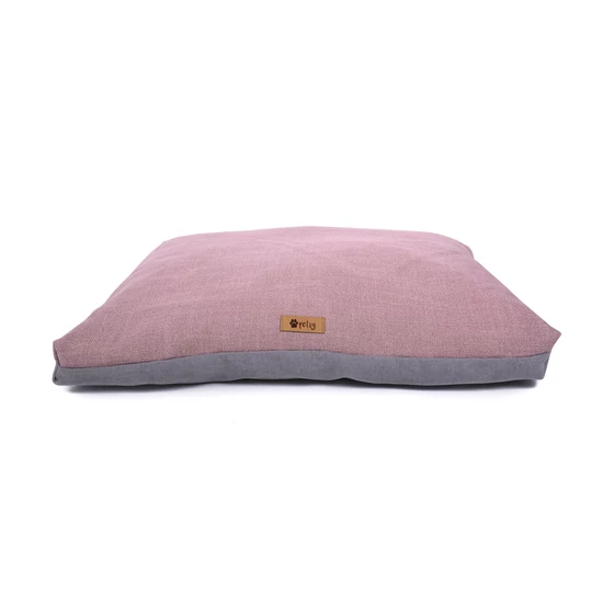 Poliészter kutyapárna - pink-szürke - 120 cm 