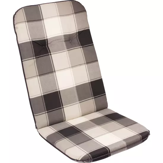 Ülőpárna magas támlás székekhez - kockás (10236-52)