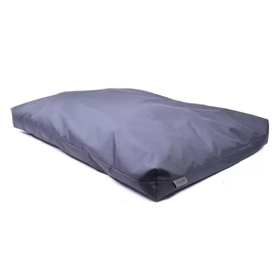Bel- és kültéri pihenőmatrac, sötétszürke - 135 x 90 x 8 cm