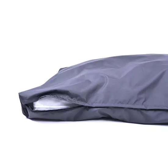 Bel- és kültéri pihenőmatrac, sötétszürke - 135 x 90 x 8 cm