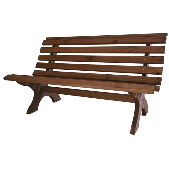 ROJAPLAST RETRO FENYŐFÁBÓL KÉSZÜLT KERTI PAD - GESZTENYE, 150 CM