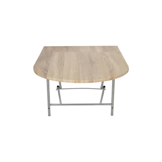 Nápoly lehajtható asztal+2 szék fehér tölgy