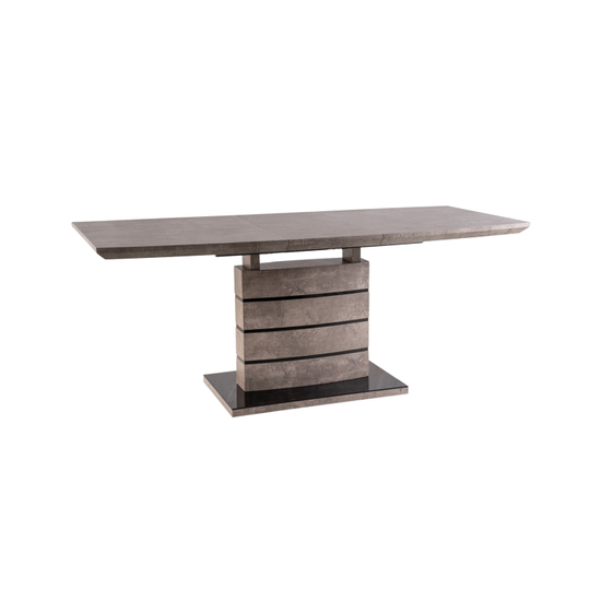 BAL-Leonardo asztal beton 140(180)X80