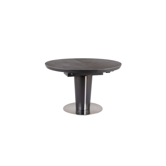 BAL-Orbit Ceramic asztal Szürke márvány hatású /matt antracit FI 120 (160)