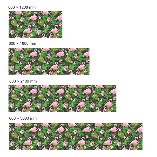 Konyhapanel pink flamingó méretválaszték