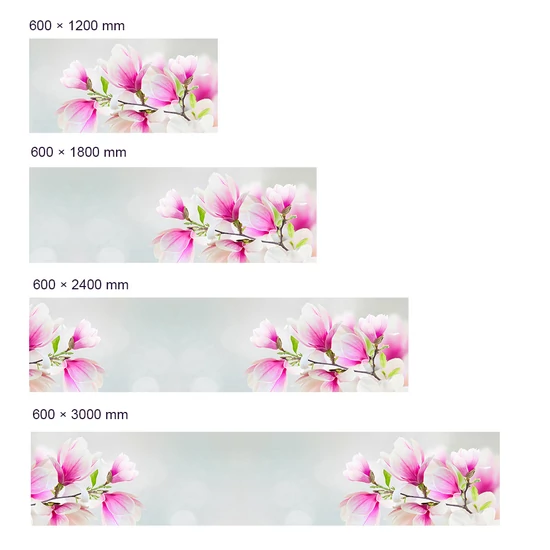 Konyhapanel pink magnólia méretválaszték