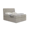 MIL-Trevor 160x200 világos bézsesszürke boxspring ágy