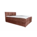 MIL - Átox boxspring ágy BARNA