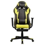 Iliasz 5 fekete-citromsárga gamer szék