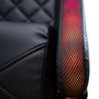Kép 7/8 - Ventaris fekete gamer szék LED világítással