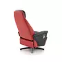 Kép 9/13 - HLM-CAMARO relax fotel, fekete-piros