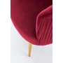 HLM-CROWN design fotel, bordó-arany
