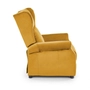 Kép 3/7 - HLM-AGUSTIN 2 relax fotel mustársárga