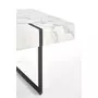 Kép 5/9 - HLM-BLANCA dohányzóasztal, fehér márvány-fekete