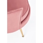 Kép 6/9 - HLM-ALMOND design pihenőfotel, rózsaszín