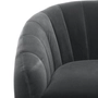 Kép 7/9 - HLM-BRITNEY design fotel, szürke-fekete-arany