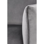 Kép 6/10 - HLM-BRASIL design fotel, szürke-fekete
