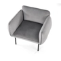 Kép 10/10 - HLM-BRASIL design fotel, szürke-fekete