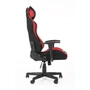 Kép 4/9 - HLM-CAYMAN gamer szék, piros-fekete