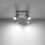 Kép 3/8 - SOL-Mennyezeti lámpa MERIDA 4 fehér