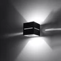 SOL-Fali lámpa LOBO fekete