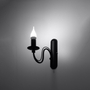 Kép 3/8 - SOL-Fali lámpa MINERWA fekete