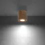 Kép 3/8 - SOL-ORBIS mennyezeti lámpa természetes fa