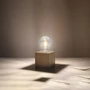Kép 3/8 - SOL-Asztali lámpa ARIZ fa