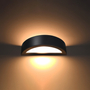 Kép 3/8 - SOL-Fali lámpa kerámia ATENA fekete